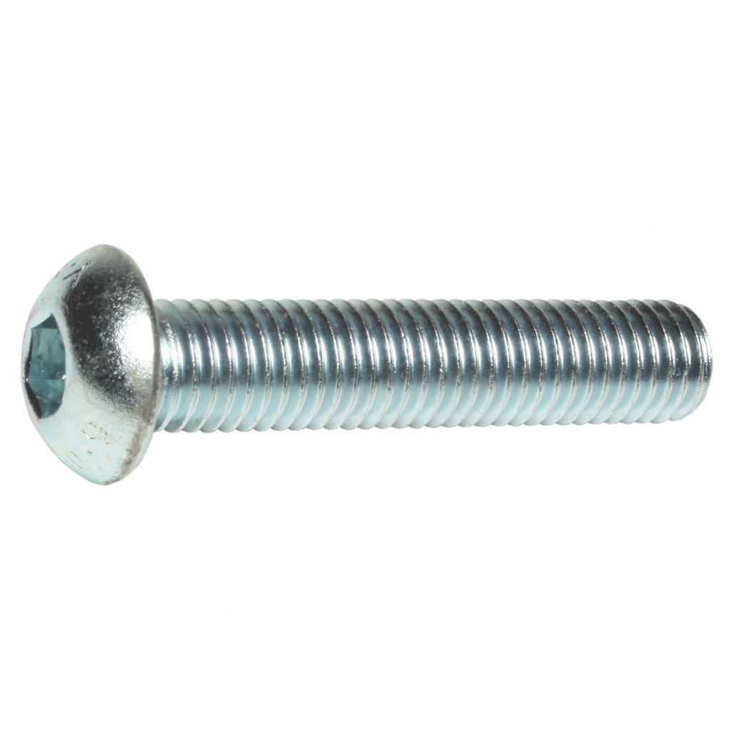 BUTTON HEAD SOCKET SCREW - 10.9 GRADE BZP M 5 X 16 