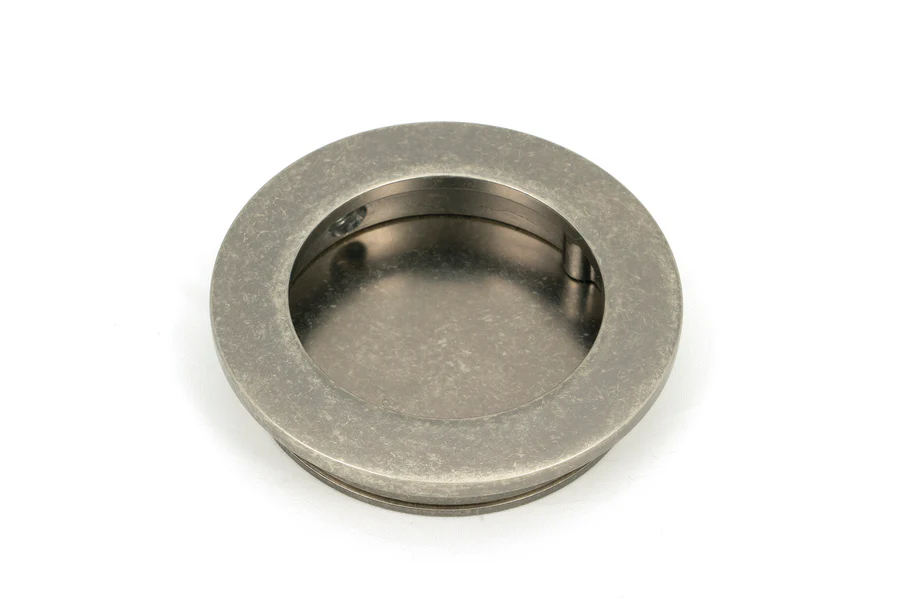 FTA 50180 PEWTER 60MM PLAIN ROUND PULL