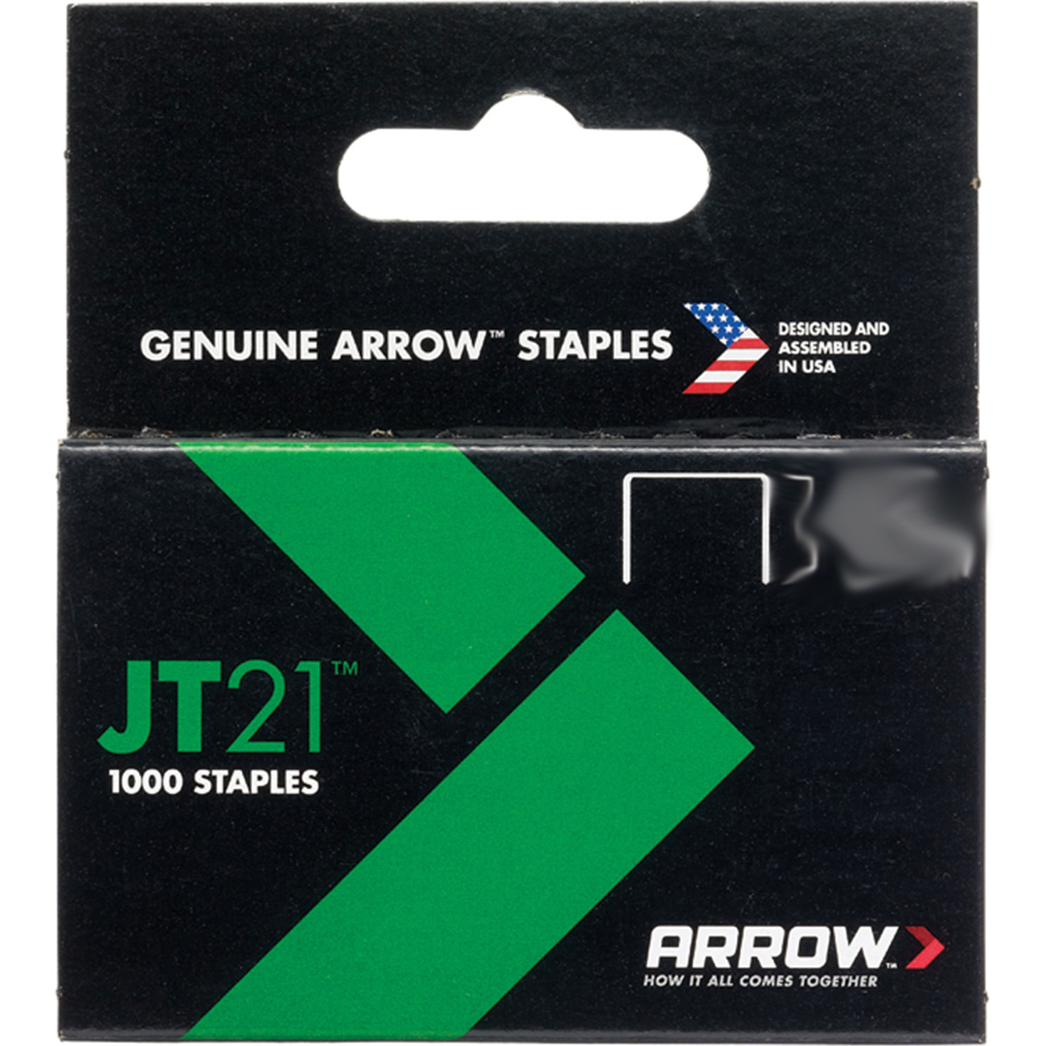 STAPLES - ARROW JT21 T27  6MM (PACK OF 1000)