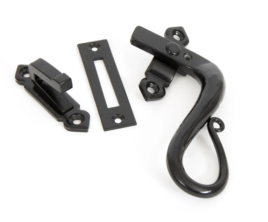 FTA 33469 BLACK LOCKING SHEPHERD'S CROOK FASTENER - RH