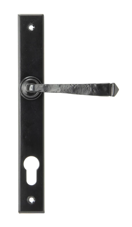 FTA 92133 BLACK AVON SLIMLINE LEVER LATCH SET