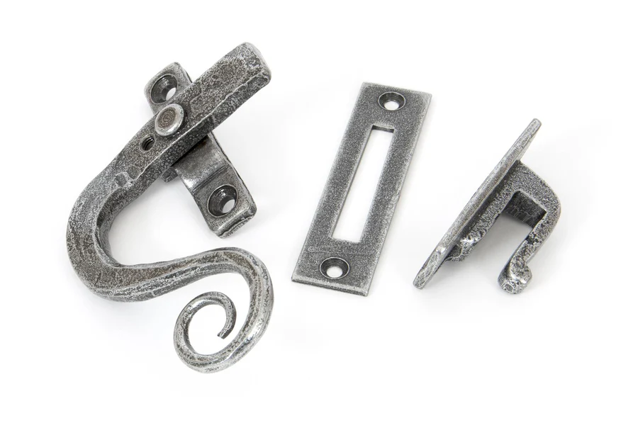 FTA 33725 PEWTER LOCKING MONKEYTAIL FASTENER - LH