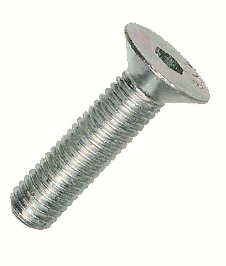 CSK SOCKET SCREW - 10.9 GRADE BZP M10 X  35 