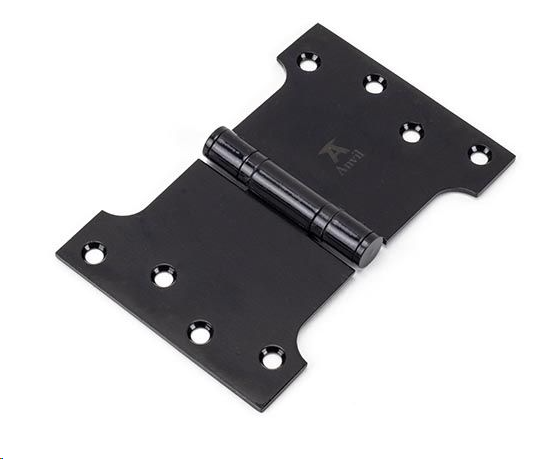 FTA 33047 BLACK 4 X 4 X 6 PARLIAMENT HINGE (PAIR) SS