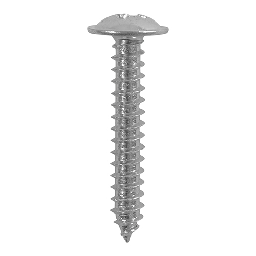 FLANGE HEAD SELF TAPPING SCREW - A2 STAINLESS STEEL POZI 4.2 X 32MM (8G X 1 1/4)