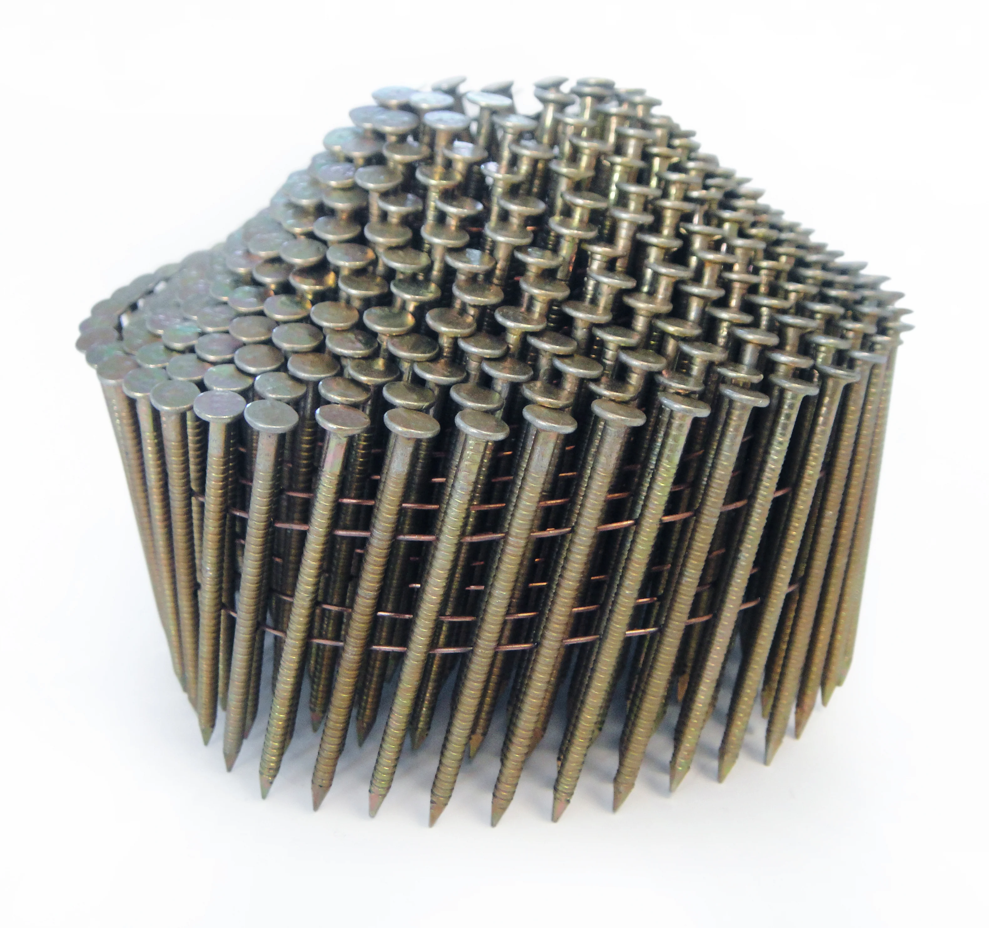 CONICAL COIL NAILS 2.1 X 32MM RING GALV (BOX OF 16,800PCS)