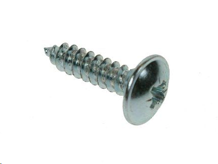 FLANGE SELF TAPPING SCREW - BZP POZI 5.5 X 25MMM (12G X 1")