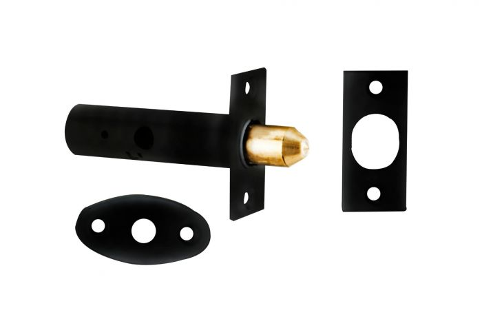 DOOR SECURITY BOLT/RACKBOLT 60MM (32MM CENTRES) BLACK