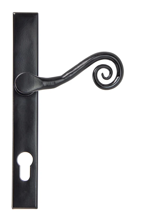 FTA 45594R EXTERNAL BEESWAX MONKEYTAIL SLIMLINE LEVER ESPAG. LOCK SET - RH