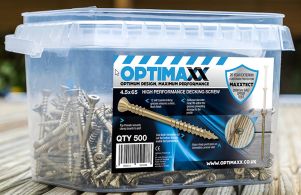 OPTIMAXX PERFORMANCE FLOORING SCREW MAXXTUB 4.0 X 55 (500PCS) + TORX T20 BIT