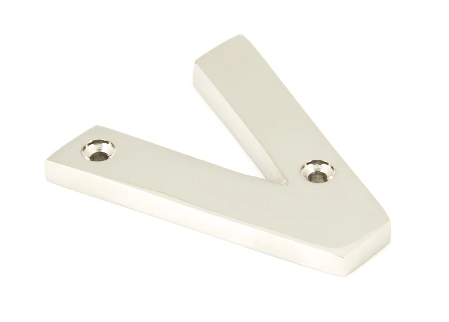 FTA 90303V POLISHED NICKEL LETTER V