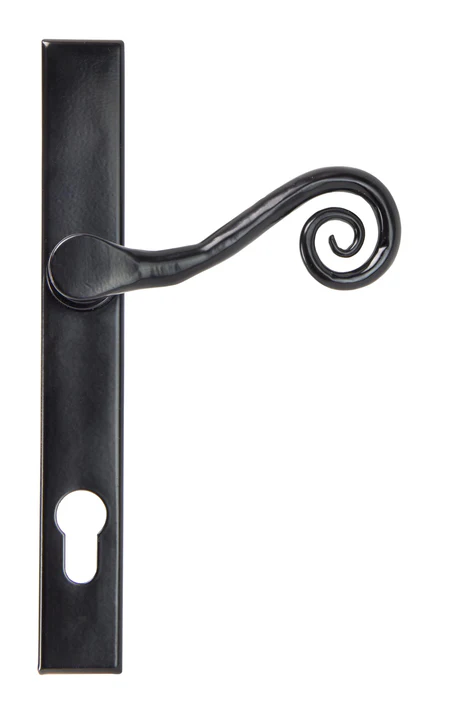 FTA 33037R BLACK MONKEYTAIL SLIMLINE LEVER ESPAG. LOCK SET - RH