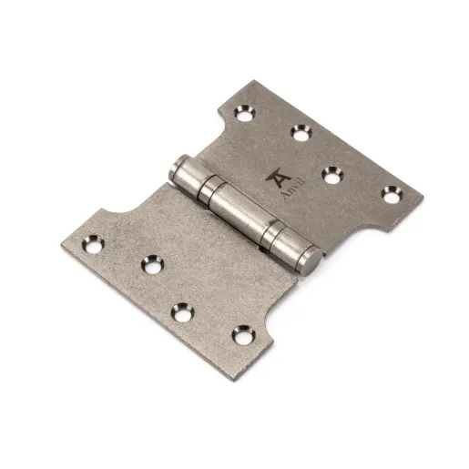 FTA 33046 PEWTER 4 X 3 X 5 PARLIAMENT HINGE (PAIR) SS