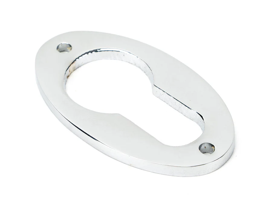 FTA 90279 POLISHED CHROME OVAL EURO ESCUTCHEON