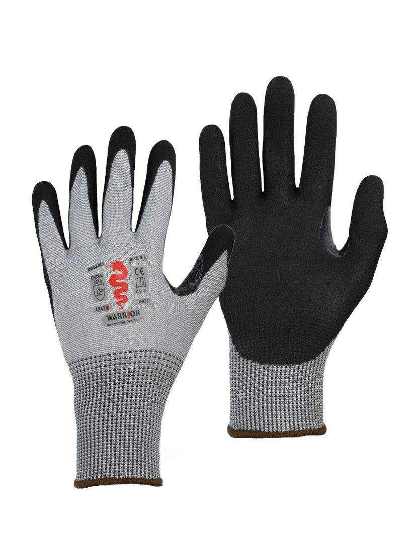 HIGH PERFORMANCE CUT RESISTANT NITRILE PALM GLOVES SIZE  7 (S)