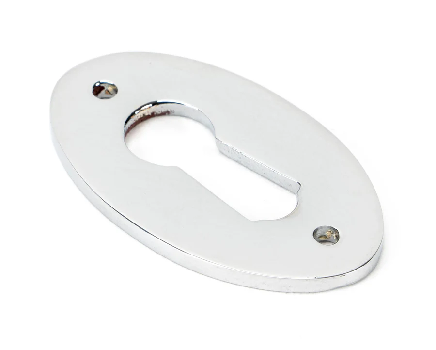 FTA 90280 POLISHED CHROME OVAL ESCUTCHEON