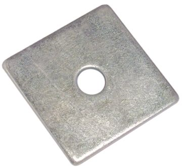 SQUARE PLATE WASHER - A2 STAINLESS STEEL M16 X 50 X 3.0MM