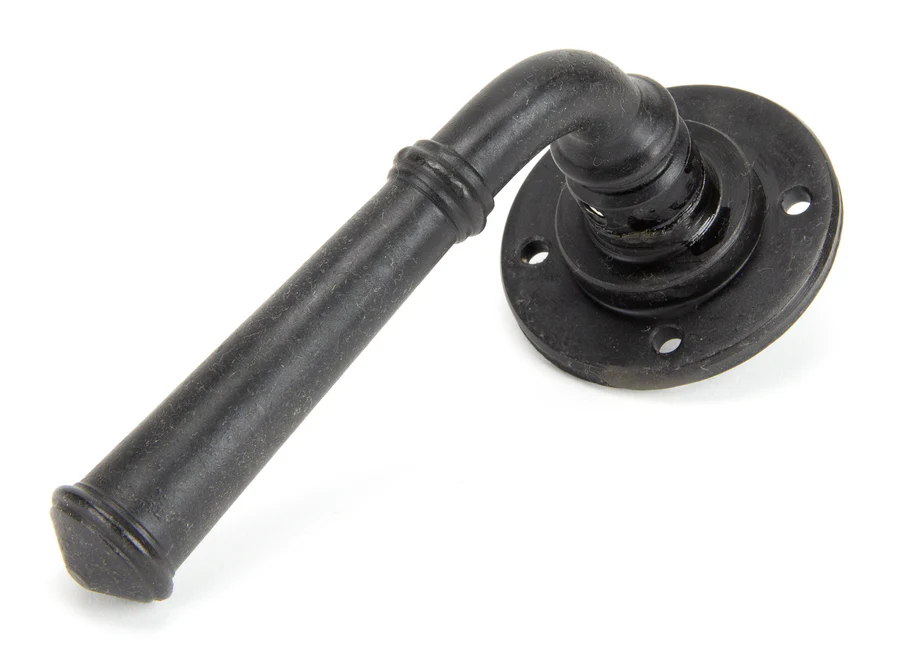 FTA 50096 EXTERNAL BEESWAX REGENCY LEVER ON ROSE SET - UNSPRUNG