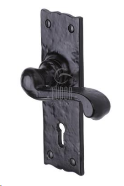 SHROPSHIRE LEVER LOCK BLACK ANTIQUE