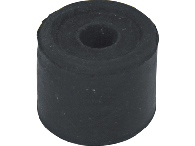 RUBBER DOOR STOP 34MM BLACK