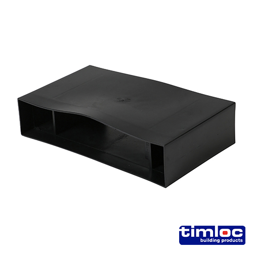TIMLOC UNDERFLOOR VENT HORIZONTAL REAR EXTENSION +100MM