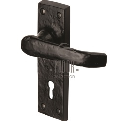 WINDSOR LEVER LOCK BLACK ANTIQUE