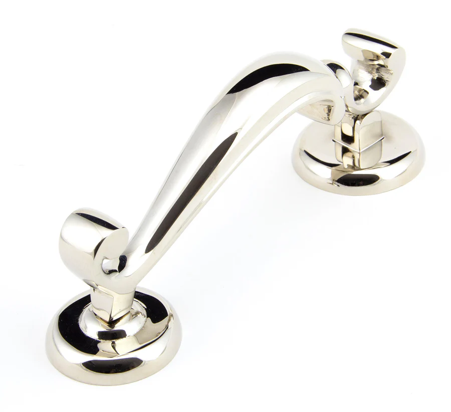 FTA 92000 POLISHED NICKEL DOCTORS DOOR KNOCKER