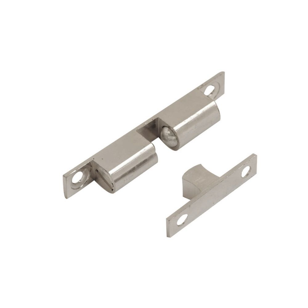 ADJUSTABLE DOUBLE BALL CATCH 42MM POLISHED CHROME