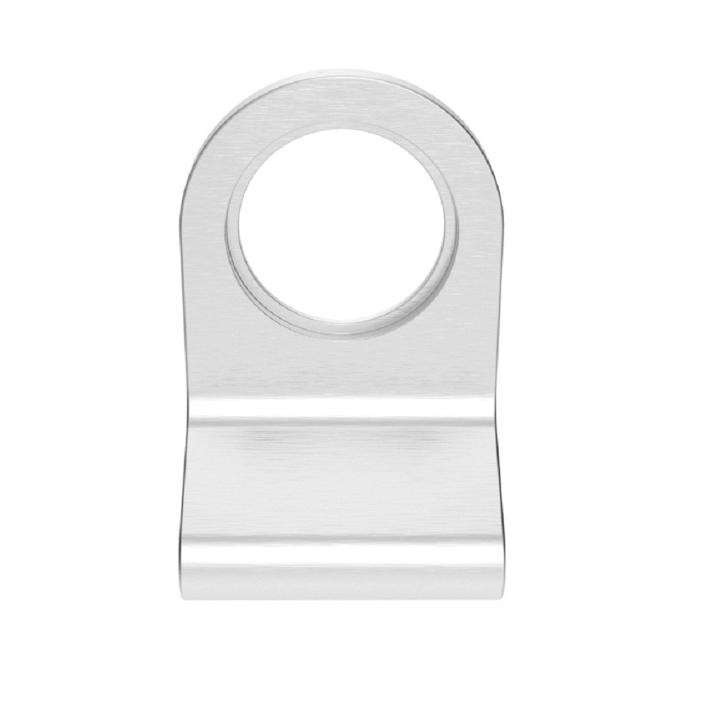CYLINDER LATCH PULL 72 X 48MM SATIN CHROME