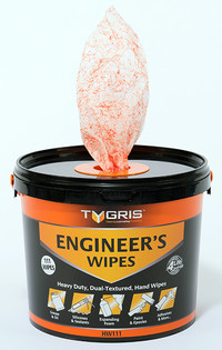 ENGINEER'S DUAL TEXTURED WIPES (TUB OF 111)