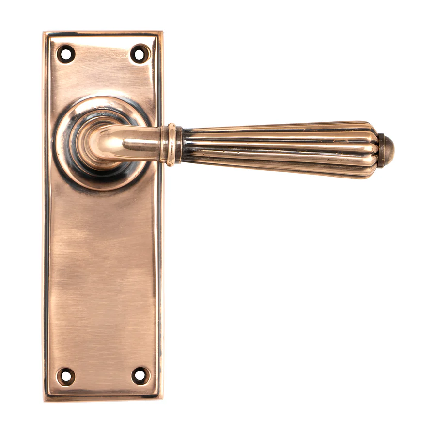 FTA 45335 POLISHED BRONZE HINTON LEVER LATCH SET