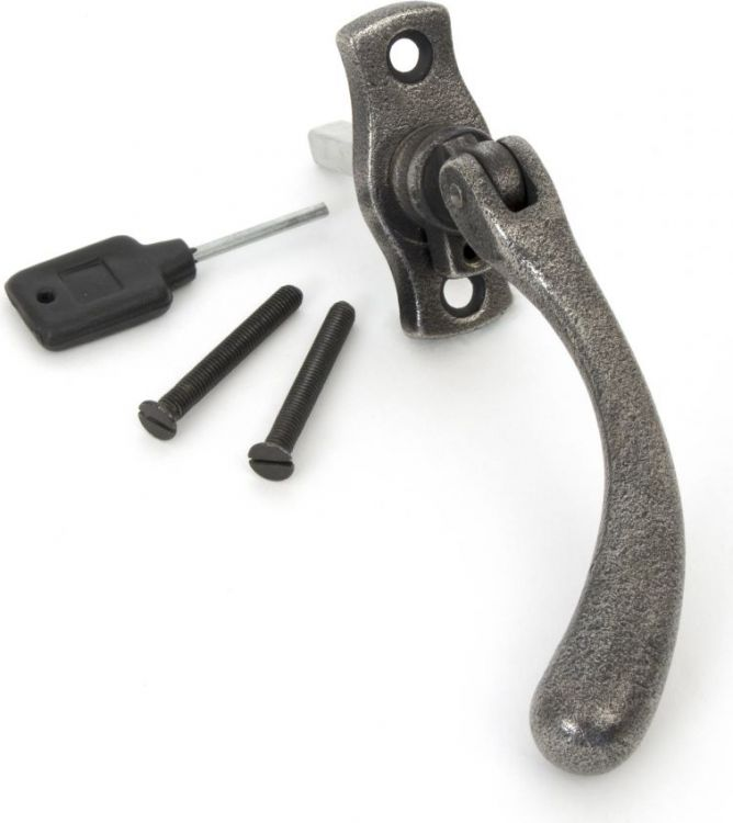 FTA 20416L ANTIQUE PEWTER PEARDROP ESPAG - LH