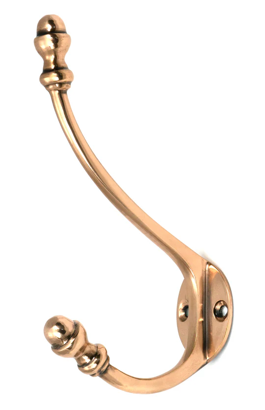 FTA 91963 POLISHED BRONZE HAT & COAT HOOK
