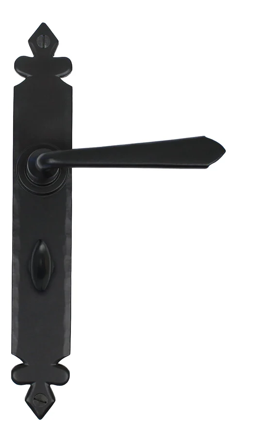 FTA 33118 BLACK CROMWELL LEVER BATHROOM SET