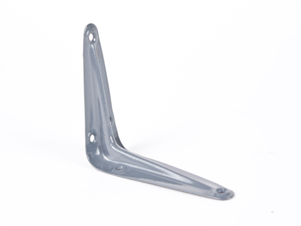 LONDON PATTERN SHELF BRACKET - WHITE 125 X 100MM 