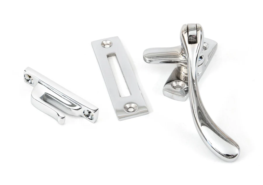 FTA 83697 POLISHED CHROME PEARDROP FASTENER