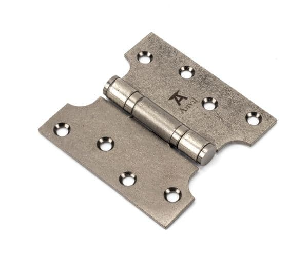 FTA 33044 PEWTER 4 X 2 X 4 PARLIAMENT HINGE (PAIR) SS
