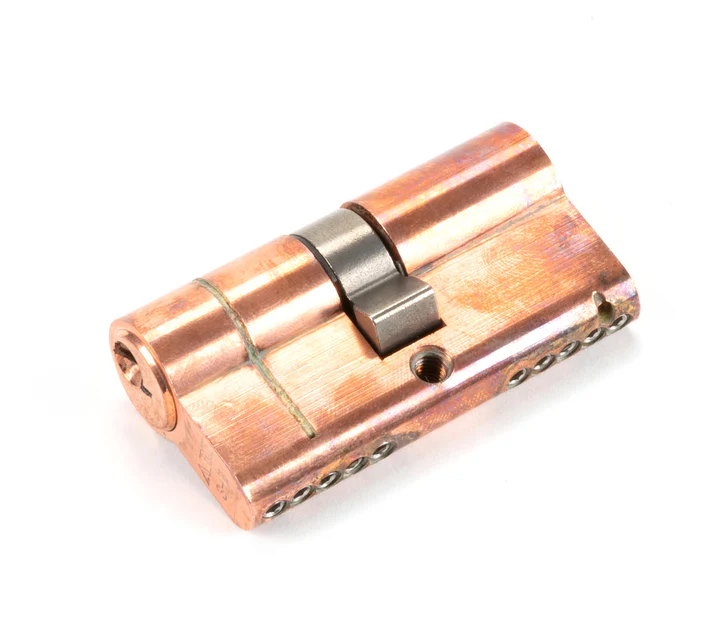 FTA 45801 POLISHED BRONZE 30/30 5PIN EURO CYLINDER