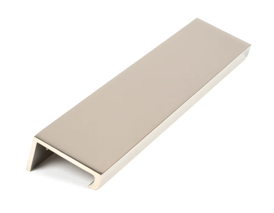 FTA 50702 POLISHED NICKEL 200MM PLAIN EDGE PULL