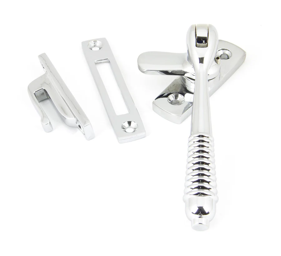 FTA 90329 POLISHED CHROME LOCKING REEDED FASTENER