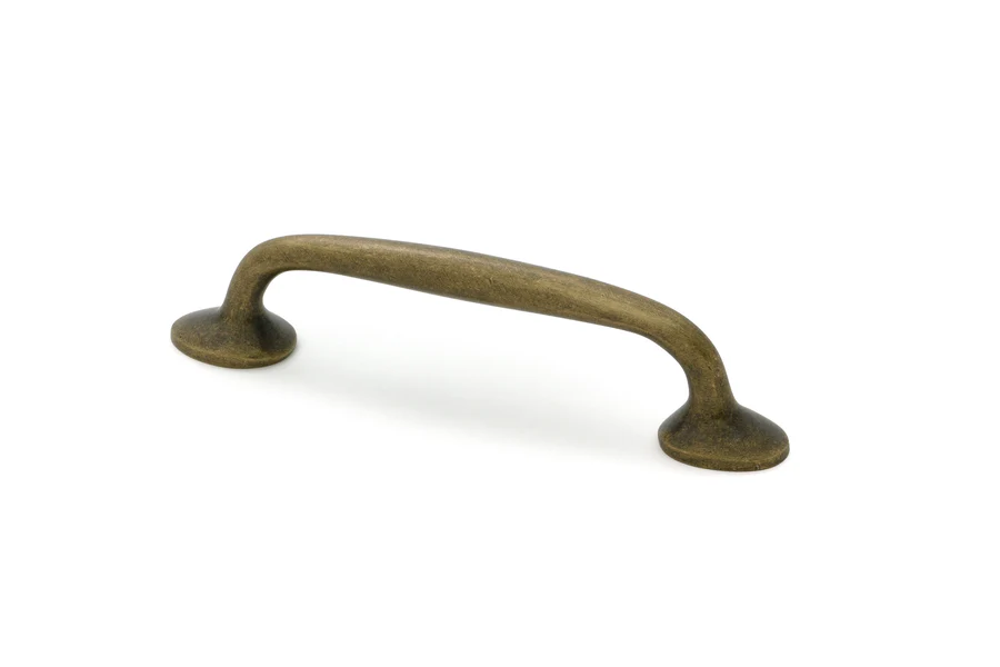FTA 51262 BURNISHED BRASS MOORE PULL HANDLE - SMALL