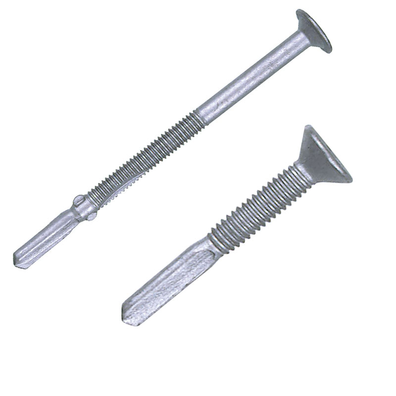 CSK SELF-DRILLING SCREW - WINGED HEAVY SECTION 5.5 X  80MM 