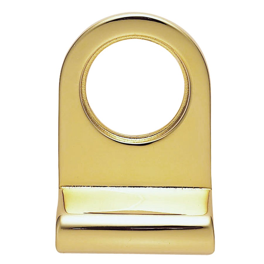 CYLINDER LATCH PULL 72 X 48MM POLISHED BRASS