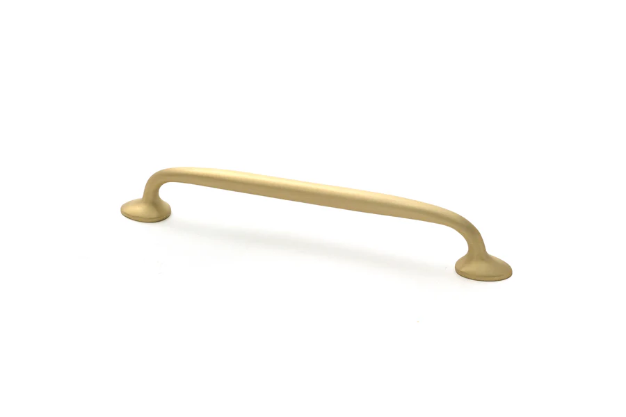 FTA 51260 SATIN BRASS MOORE PULL HANDLE - MEDIUM