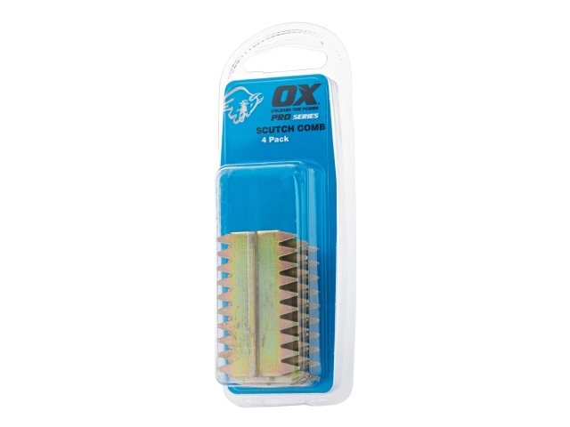 OX SCUTCH COMBS 25MM (PACK OF 4)