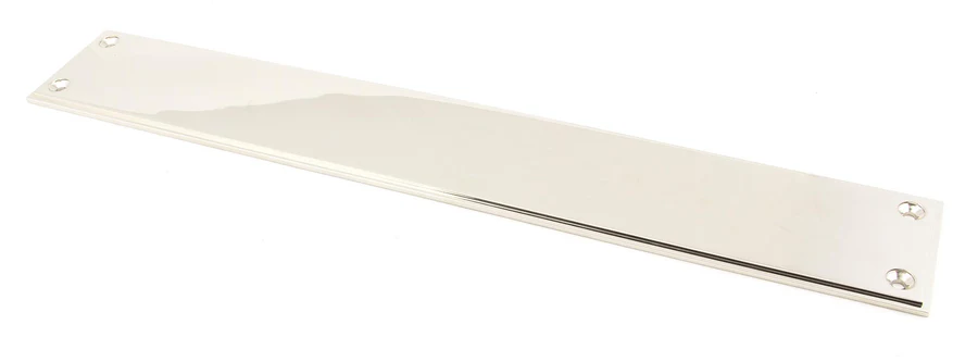 FTA 45386 POLISHED NICKEL 425MM ART DECO FINGERPLATE