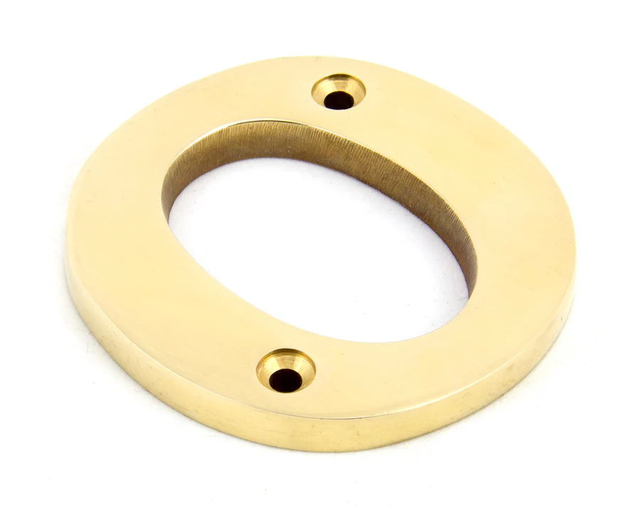FTA 83801O POLISHED BRASS LETTER O