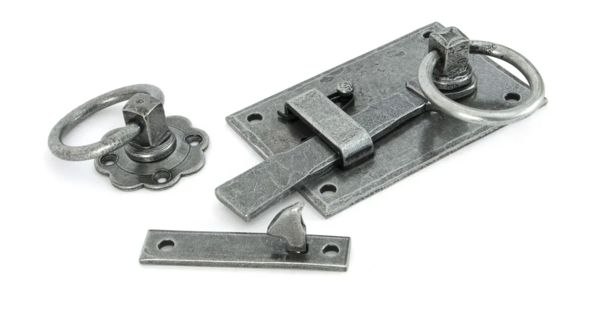 FTA 33667 PEWTER COTTAGE LATCH - RH