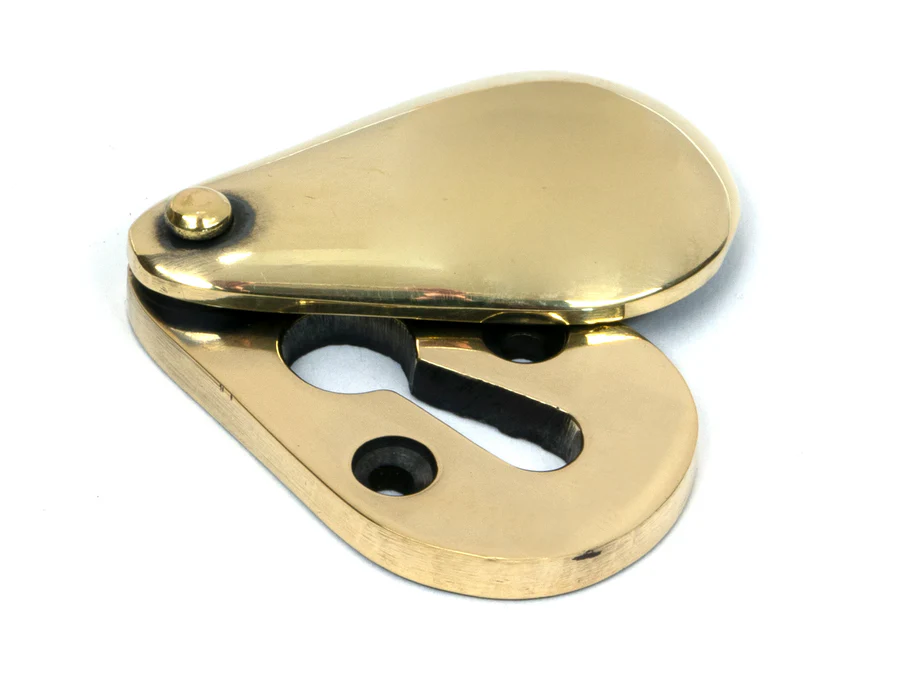 FTA 83816 AGED BRASS PLAIN ESCUTCHEON