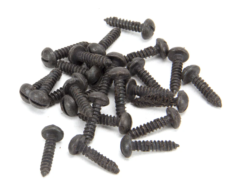 FTA 33412 BEESWAX 8 X 3/4 ROUND HEAD SCREWS (25)